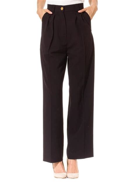 women's chanel trousers.